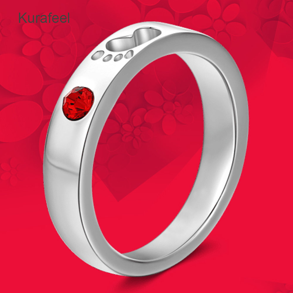 Silver Jewelry Birthstone 925 Sterling Silver Women Ring